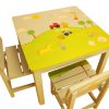 שולחן וכסאות לחדר ילדים - טרקטורים בשדות המושב