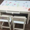 שולחן וכסאות מעוצבים לילדים - חיות ספארי מתוקות 7
